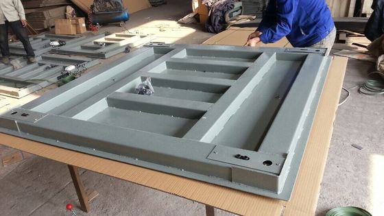 Anti - Mouse Low Profile Floor Scales With Protective Plate